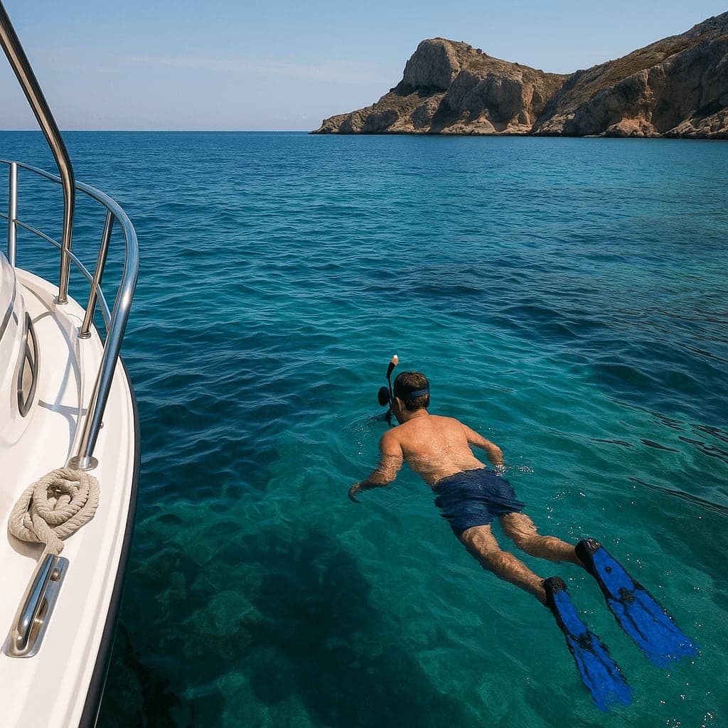 Mejores rutas para hacer snorkel desde barco en Alicante