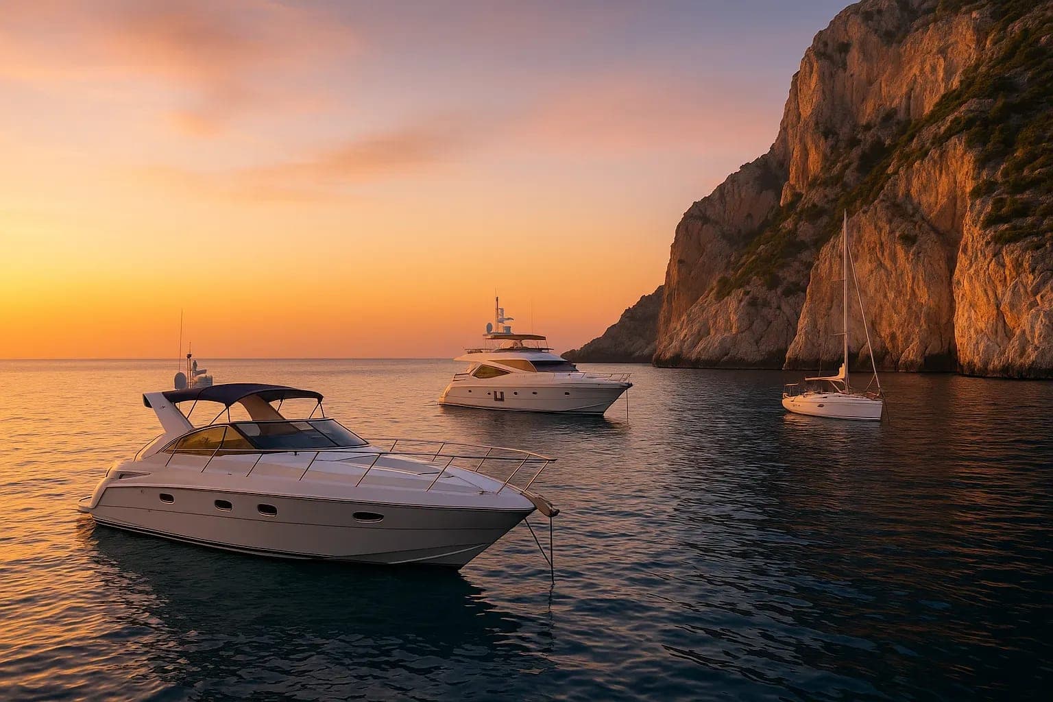 Tipos de barcos de recreo: guía completa para navegar por la Costa Blanca